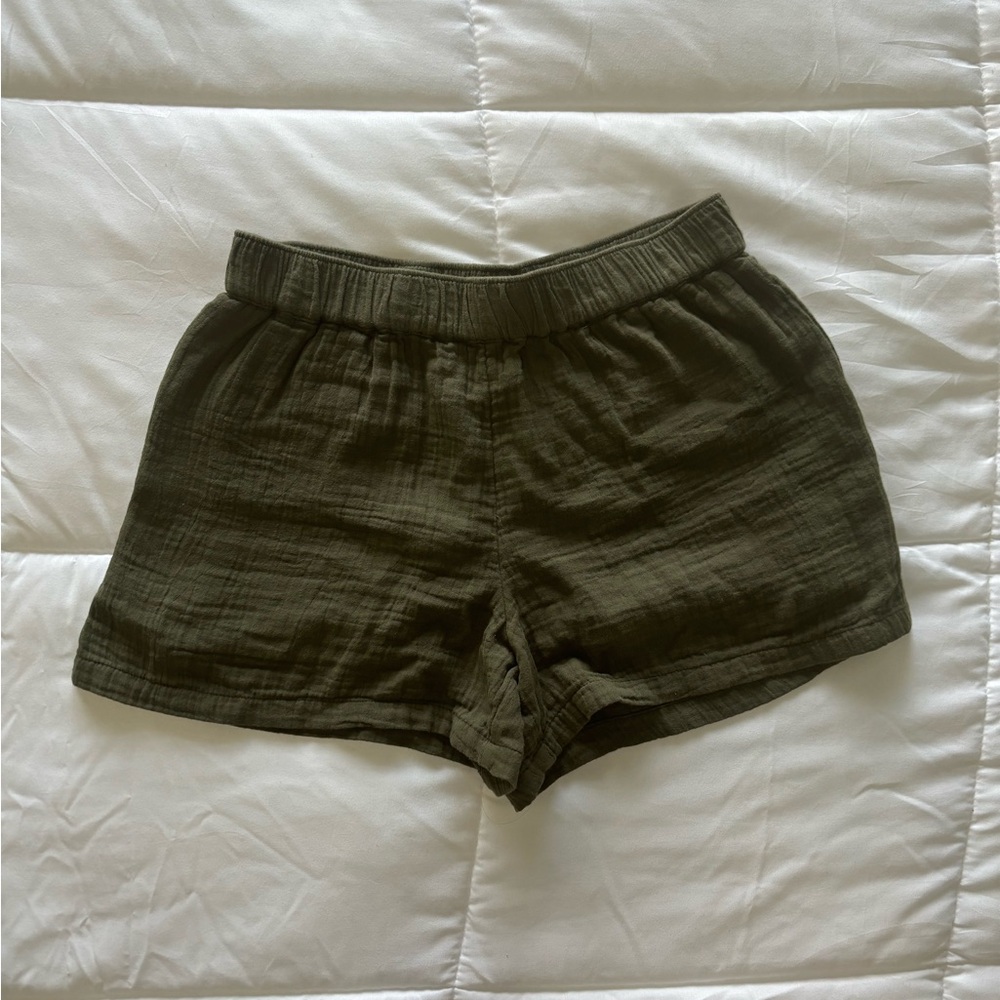 a.n.a. Linen Shorts
